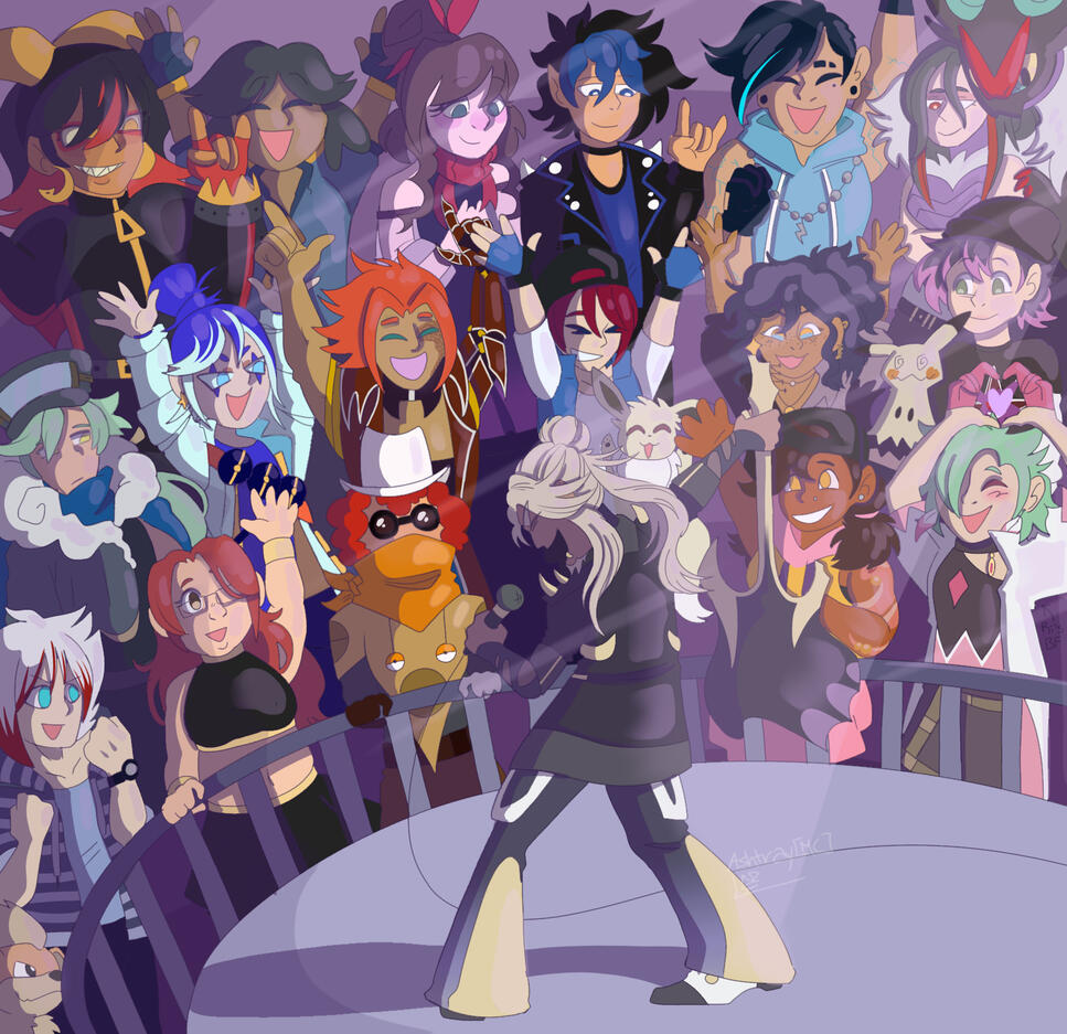 Hope You Enjoyed the Show! by ASHTRAY1029, Artfight 2025