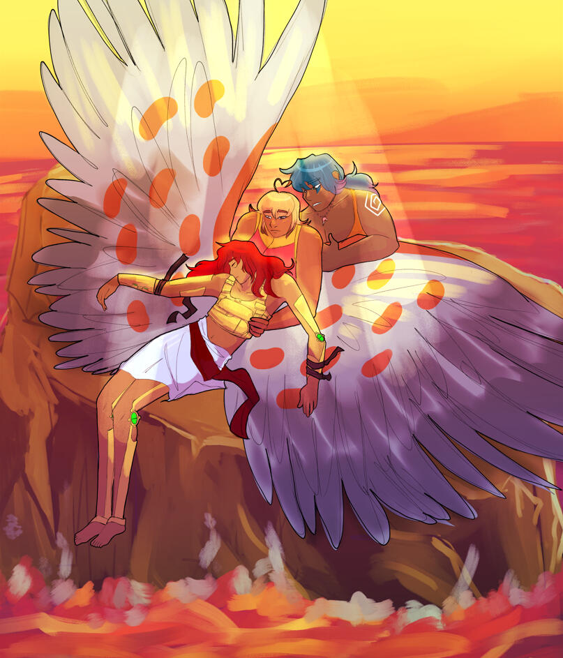 brave bird by clonebodies artfight 2024