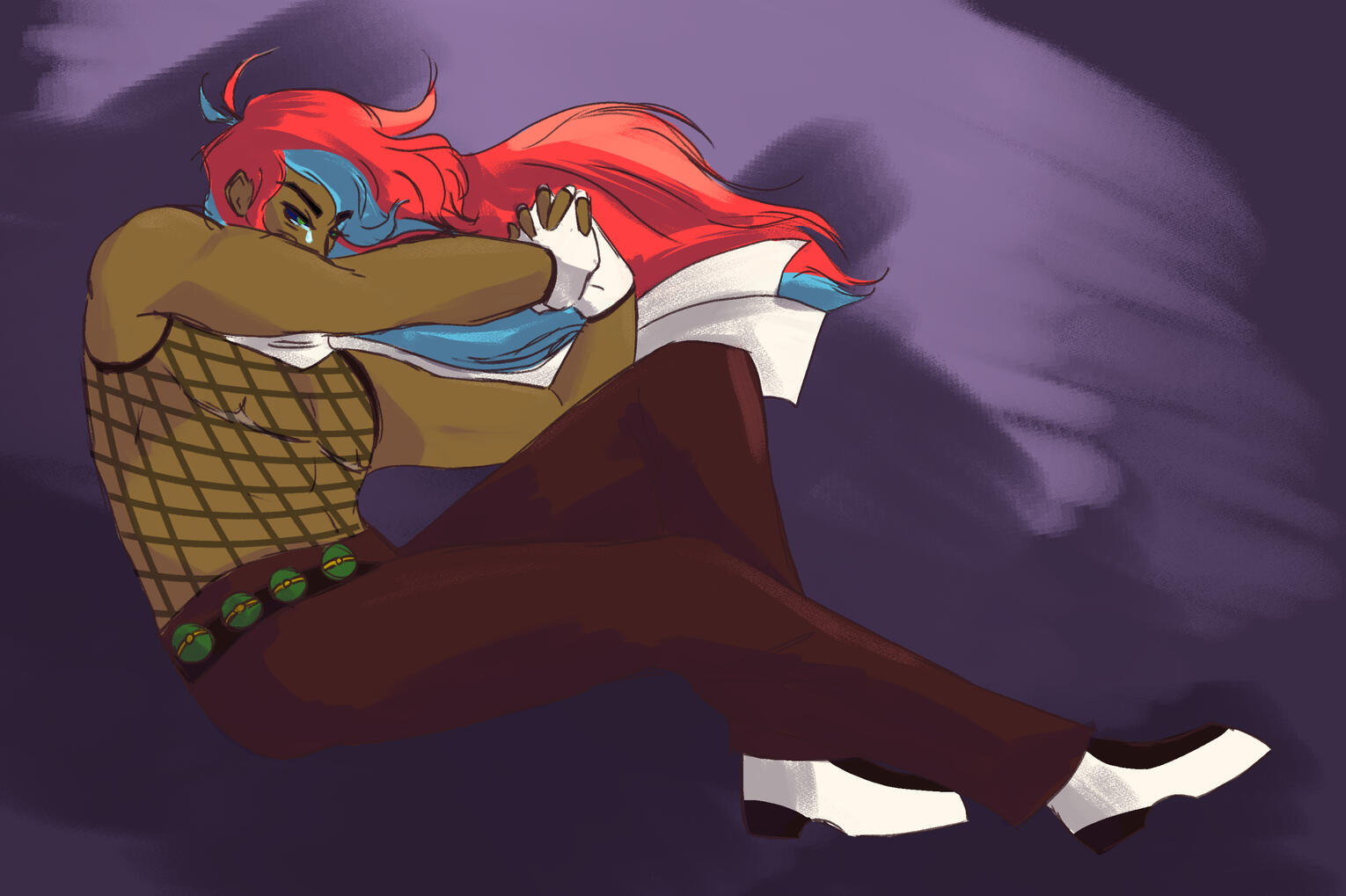 okay sligoogle play 'almost human' by voltaire by clonebodies artfight 2023