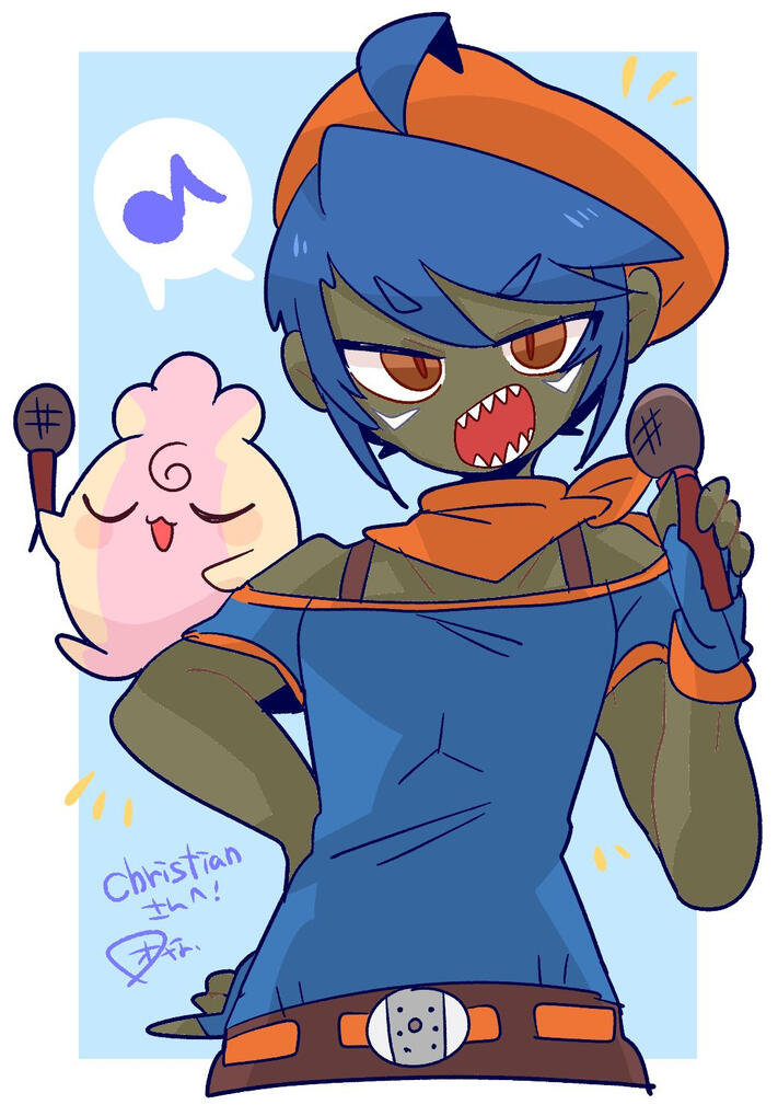 Nym Wedding Gift Art by @op_na_ura on twitter (nsfw art page)