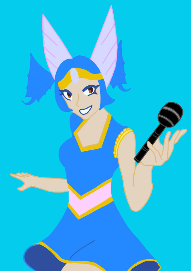 Eva! by Camelopardalis Artfight 2024