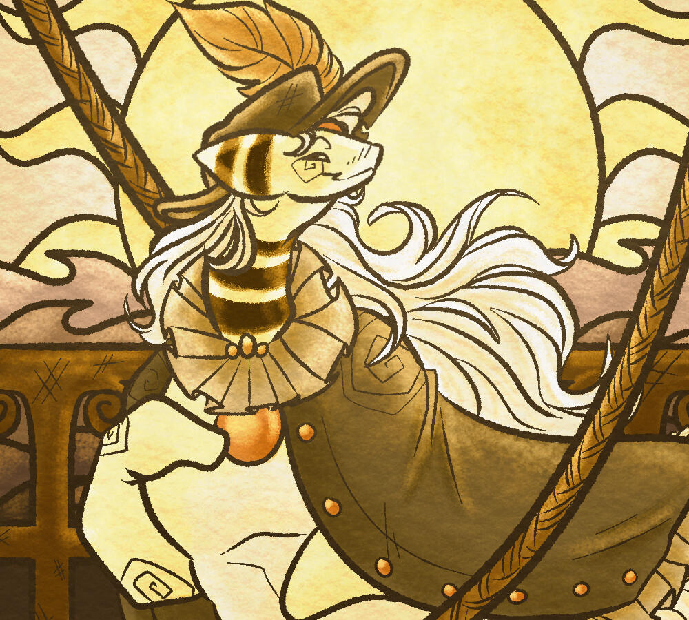 Captain Pan by volnoir Artfight 2022