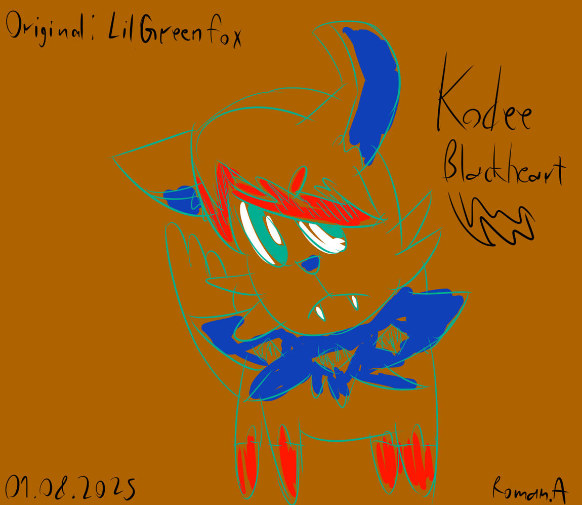 Kodee is vibing by Roman2003 Artfight 2025